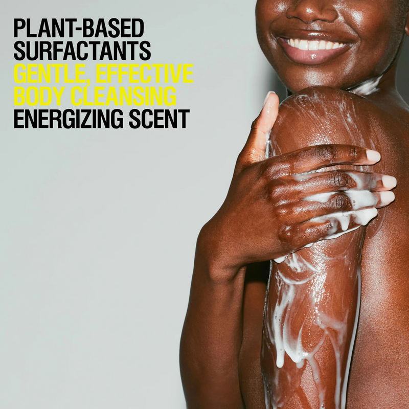 Energize Body Cleanser: Natural Foaming Ingredients