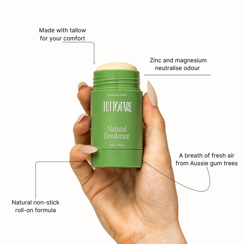 Natural Deodorant | Eucalyptus + Mint