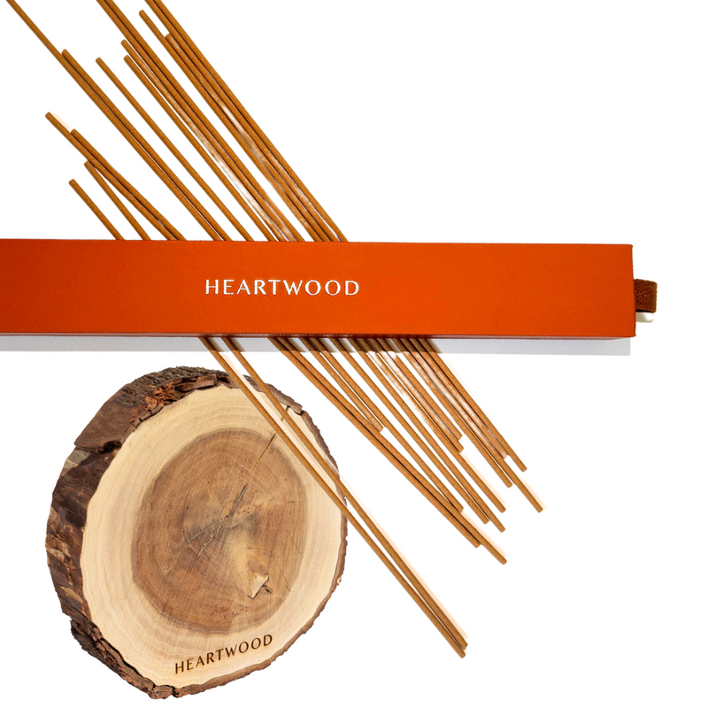 Indian Sandalwood Incense + Burner Bundle