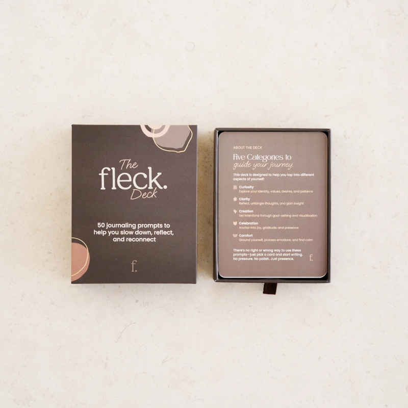 The Fleck Deck | 50 Journaling Prompt Cards