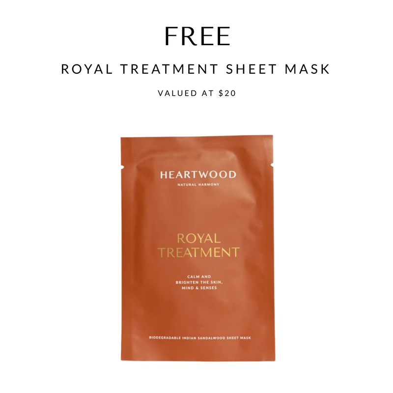 Free Heartwood Royal Treatment Sheet Mask
