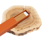 Indian Sandalwood Incense + Actual Heartwood Incense Burner Bundle