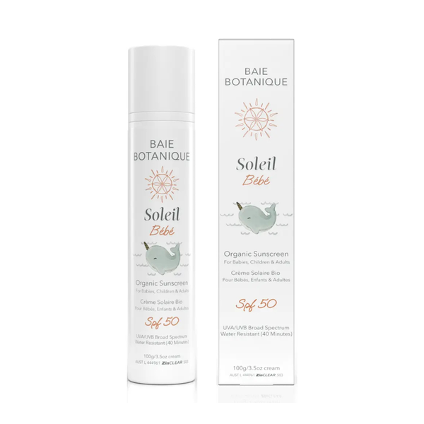 Organic Mineral Sunscreen Baby & Children SPF 50