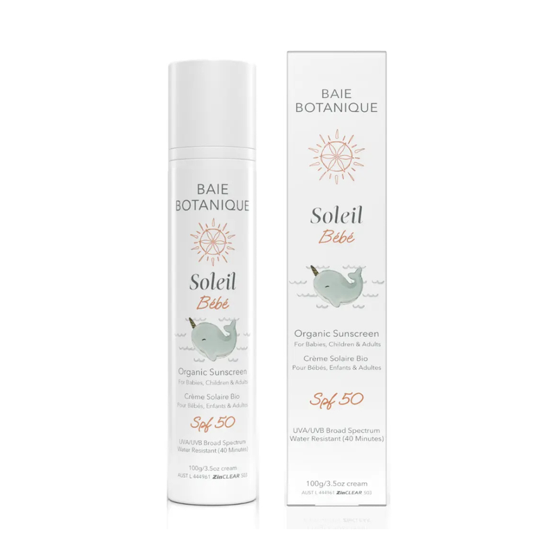 Organic Mineral Sunscreen Baby & Children SPF 50