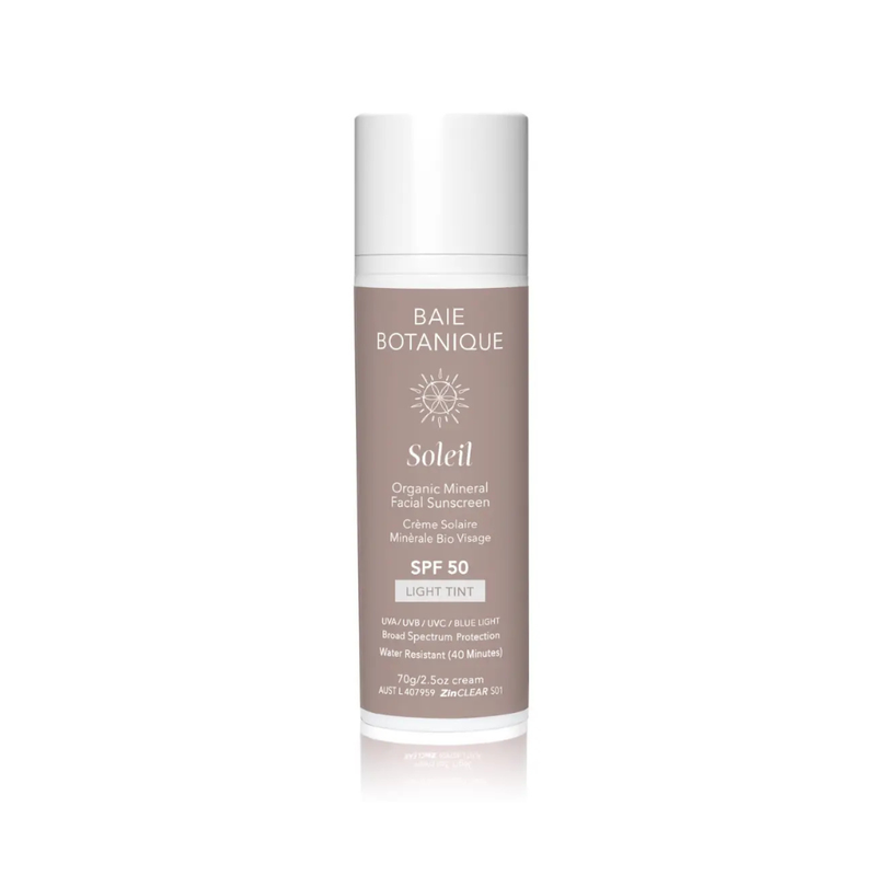 Soleil Facial Sunscreen SPF50 Light Tint