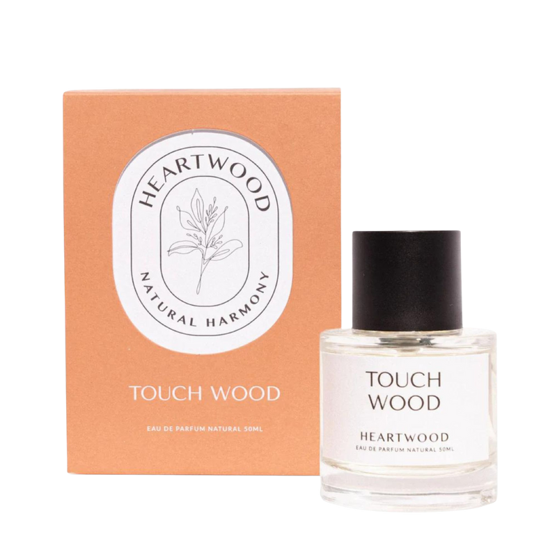 TOUCH WOOD Eau de Parfum Natural ft. Sandalwood, Frankincense, Vetiver Perfume Notes