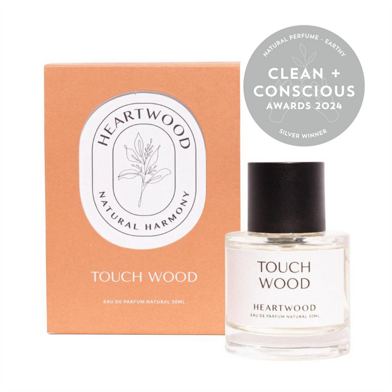 TOUCH WOOD Eau de Parfum Natural ft. Sandalwood, Frankincense, Vetiver Perfume Notes