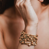 'ANNA' 6 Bead Indian Sandalwood Bracelet