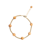 'ANNA' 6 Bead Indian Sandalwood Bracelet