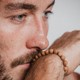 'BEN' Indian Sandalwood Mala Bracelet