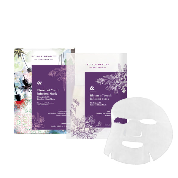 & Bloom of Youth Infusion Plumping & Hydrating Sheet Mask - Pack