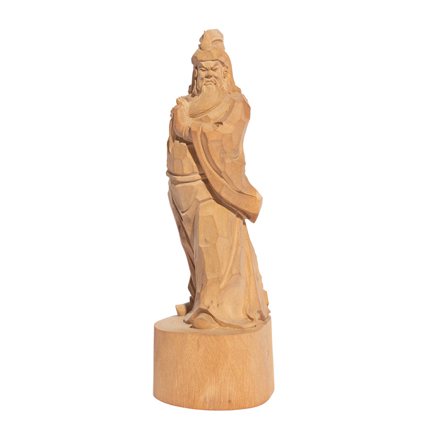 Guan Yu Indian Sandalwood Carving