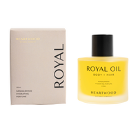 Royal Oil Body + Hair Sandalwood Nourishing Hydrating Perfume Oil