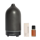 Sensational Set - Charcoal Diffuser and Sandalwood Essential Oil Blend