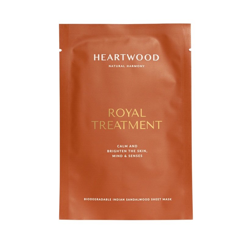 "Royal Family" Royal Antioxidant Face Oil & Sandalwood Sheet Mask Gift Set