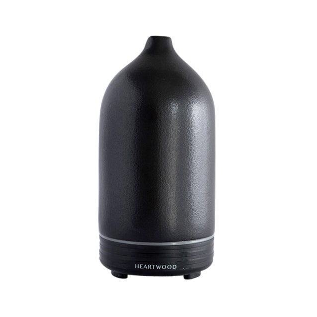 Ceramic Diffuser - Charcoal Black to Disperse Essential Oil Fragrant Mist