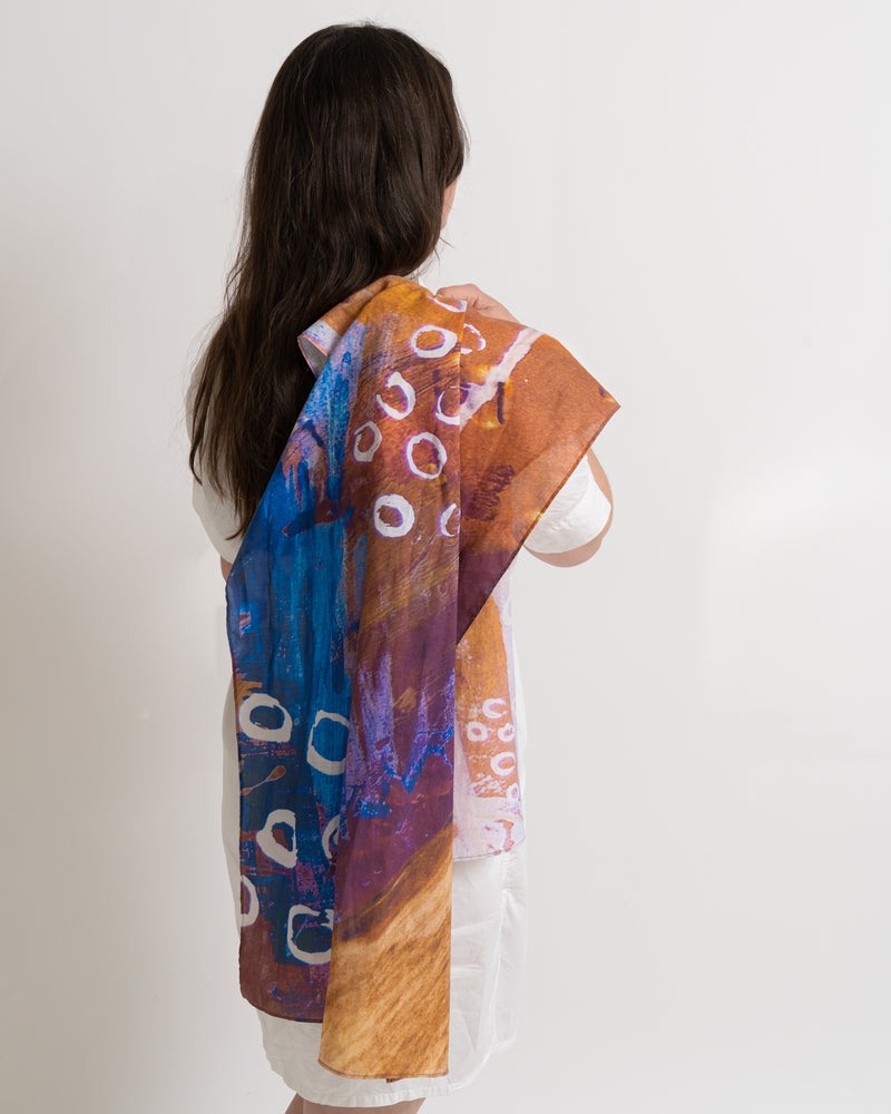 Indian Sandalwood Scented Scarf
