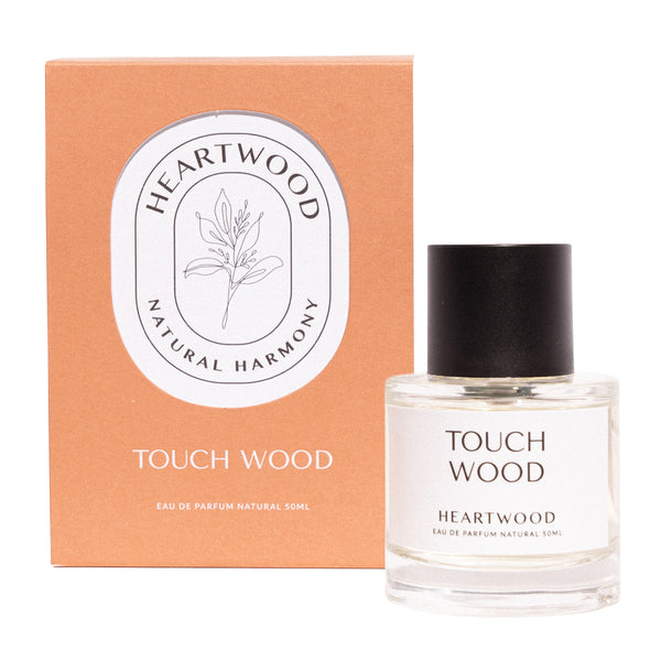 TOUCH WOOD Eau de Parfum Natural ft. Sandalwood, Frankincense, Vetiver Perfume Notes