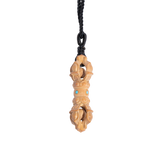Vajra Indian Sandalwood Pendant Necklace